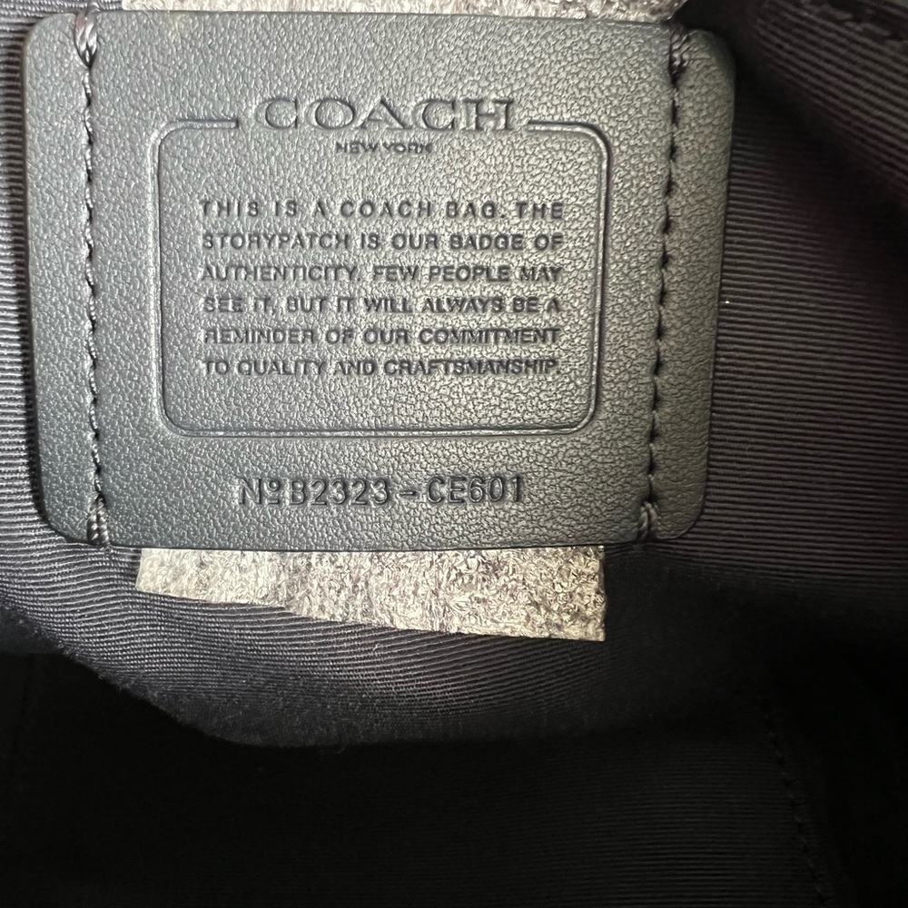 Dempsey Drawstring Backpack With Coach Patch And … - image 3